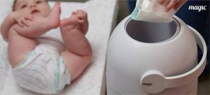 MA-C110BE KOSZ NA ZUŻYTE PIELUCHY         MAJESTIC BEŻOWY NA 25 P 6