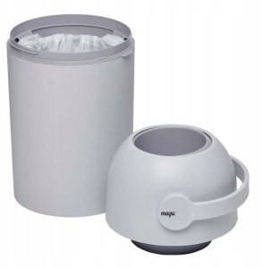 MA-C100G KOSZ NA ZUŻYTE PIELUCHY MAJESTIC ZIELONY NA 25P 5