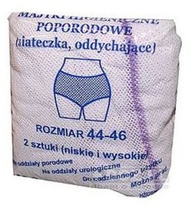 HORIZON-MAJTKI POPORODOWE SIATKA 44-46 A 2 SZT 3