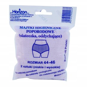 HORIZON-MAJTKI POPORODOWE SIATKA 44-46 A 2 SZT 5