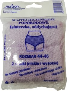 HORIZON-MAJTKI POPORODOWE SIATKA 44-46 A 2 SZT 10