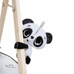 Tiny Love Gimnastyka/mata edukacyjna z drewnianym stojakiem – Décor czarno-biała 7