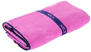 NCR13 RĘCZNIK Z MIKROFIBRY RÓŻOWY 200X90 CM NILS 2