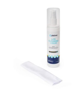 PLATINET LCD CLEANING LIQUID + MICROFIBER  PŁYN DO LCD 125ML + MIKROFIBRA 15x15CM PFS-PCK06 [46121] 2