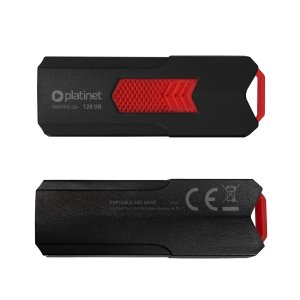 PLATINET PORTABLE SSD DRIVE USB 3.2 UP TO 400MB/s 128GB BLACK [46157] 1