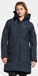 Didriksons moteriškas pavasario-rudens parkas THELMA 10, tamsiai mėlynas 1