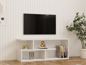 TV staliukas Asir, 100x40x29,6 cm, baltas 1