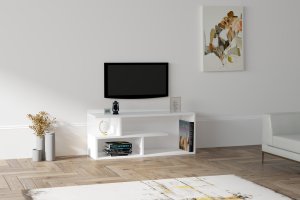HP TV staliukas Asir, 100x40x29,6 cm, baltas 2