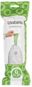 Brabantia šiukšlių maišai, G 23-30 l, 20vnt. 1