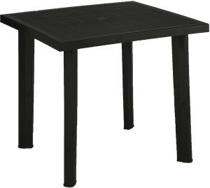 Stalas Fiocco 80x75 cm, juodas 1