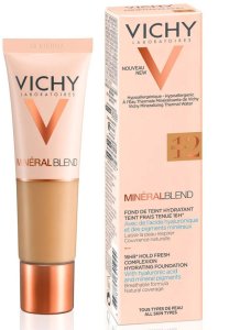 Płynny Podkład do Twarzy Vichy Mineralblend N 12 Sienna 30 ml 1