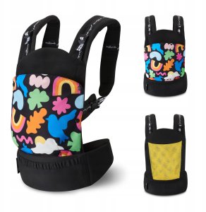 Nešioklė KinderKraft HUGGY, Happy Shapes 1