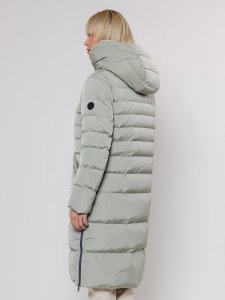 Rino&Pelle moteriškas žieminis paltas KEILAFUR, mėtų spalvos 2