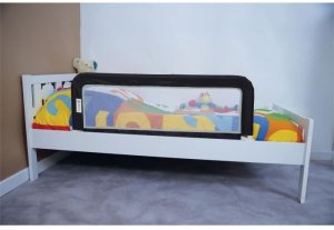 Safety 1st Barierka zabezpieczająca do łóżeczka Dark Grey 4