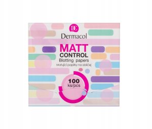 Riebalus sugeriančios servetėles Dermacol Matt Control 100 vnt 1