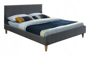 Lova Signal Meble Azurro Velvet 140x200 cm, pilka 8