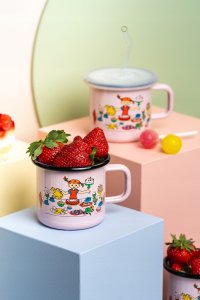 Muurla emalio puodelis Pepė Ilgakojinė 370 ml 2