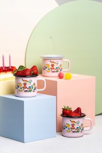 Muurla emalio puodelis Pepė Ilgakojinė 370 ml 3