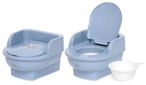 Naktipuodis Lorelli Throne Bear, tamsiai mėlynas 1