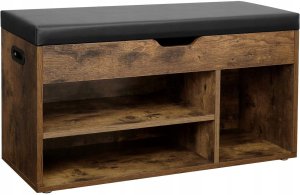 Batų spintelė LHS30BX, ruda/juoda 6