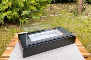 Pastatomas biožidinys HOME, juodas 2