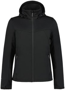 Icepeak vyriška softshell striukė BIGGS, juoda 1
