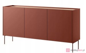 Komoda Bogart Desin 170 3D, raudona 1