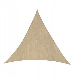 Trikampė burė nuo saulės Garden Line 3,6x3,6x3,6 m, smėlio 1