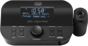 Radiobudzik Trevi RC85D8 DAB z projektorem black 1
