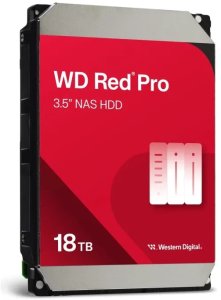 HDD|WESTERN DIGITAL|Raudona Pro|18TB|SATA 3.0|512 MB|7200 rpm|3,5"|WD181KFGX 2