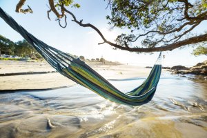 Hamakas Gardenline, raudonas/įvairių spalvų 6