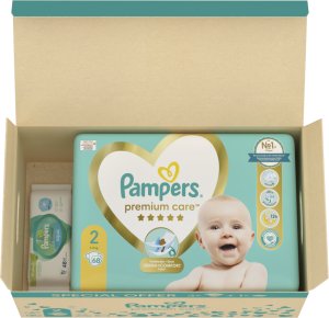 Pampers Pieluchy Premium Care 2, 4-8 kg, 136 szt. 1