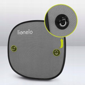 Automobilio langų apsauga nuo saulės vaikams Lionelo, 2 vnt 2