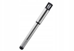 Pompka ręczna BIRZMAN Infinite Apogee MTB (Presta/Schrader), 90psi/6.2bar, Długość 255mm, CNC, Grafitowa (NEW) 2