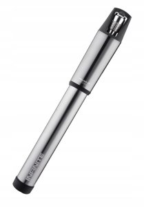 Pompka ręczna BIRZMAN Infinite Apogee MTB (Presta/Schrader), 90psi/6.2bar, Długość 255mm, CNC, Grafitowa (NEW) 5