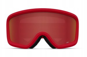 Gogle zimowe juniorskie GIRO CHICO 2.0 RED SOLAR FLAIR (Szyba lustrzana kolorowa AMBER SCARLET 19-42% S2) (NEW 2023/2024) 2