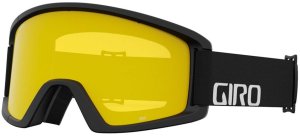 Gogle zimowe GIRO SEMI BLACK WORDMARK (Szyba lustrzana kolorowa AMBER SCARLET 19-42% S2 + Szyba kolorowa YELLOW 84% S0) (NEW 2023/2024) 1