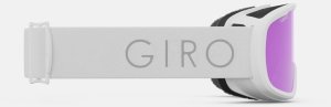 Gogle zimowe GIRO MOXIE WHITE CORE LIGHT (szyba AMBER PINK 19-42% S2 + YELLOW 77% S1) (NEW 2023/2024) 3