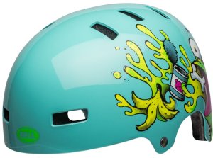 Kask juniorski BELL SPAN ravine matte green orange roz. XS (49–53 cm) (NEW) 32