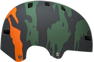 Kask juniorski BELL SPAN ravine matte green orange roz. XS (49–53 cm) (NEW) 57