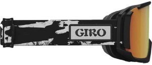 Gogle zimowe GIRO REVOLT BLACK & WHITE STAINED (Szyba lustrzana kolorowa VIVID-Carl Zeiss VIVID  EMBER 19-42% S2) (NEW 2023/2024) 3