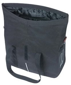 Basil Sakwa miejska pojedyncza BASIL CITY BICYCLE HANDBAG 8-11L, KF-Hook System, wodoodporna black 5