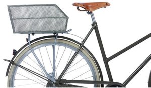 Kosz na tylny bagażnik BASIL CENTO stalowy, olive green (NEW) 5