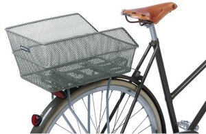 Kosz na tylny bagażnik BASIL CENTO stalowy, olive green (NEW) 6