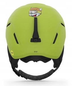 Kask zimowy GIRO SPUR ano lime roz. M (55.5-59 cm) (NEW 2024/2025) 4
