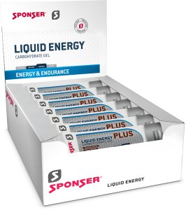 Żel energetyczny SPONSER LIQUID ENERGY PLUS Cola-Cytyna pudełko (18 tubek x 70g) (NEW) 1