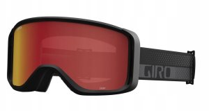 Gogle zimowe GIRO SAGEN BLACK GREY FLOW (szyba AMBER SCARLET 19-42% S2) (NEW 2024/2025) 1