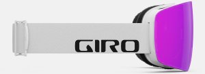 Gogle zimowe GIRO CONTOUR RS WHITE WORDMARK (Szyba lustrzana kolorowa VIVID-Carl Zeiss PINK 00% S2 + Szyba lustrzana kolorowa VIVID-Carl Zeiss INFRARED 58% S1) (NEW 2024/2025) 2