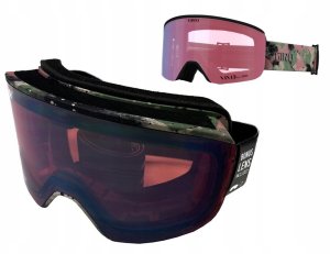 Gogle zimowe GIRO AXIS GREEN MARBLE (Szyba lustrzana kolorowa VIVID-Carl Zeiss VIVID PETROL 19-42% S2 + Szyba lustrzana kolorowa VIVID-Carl Zeiss INFRARED 58% S1) (NEW 2024/2025) 4