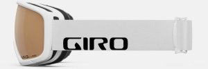 Gogle zimowe GIRO RINGO WHITE WORDMARK (Szyba lustrzana kolorowa VIVID-Carl Zeiss EMBER 19-42% S2) (NEW 2024/2025) 2